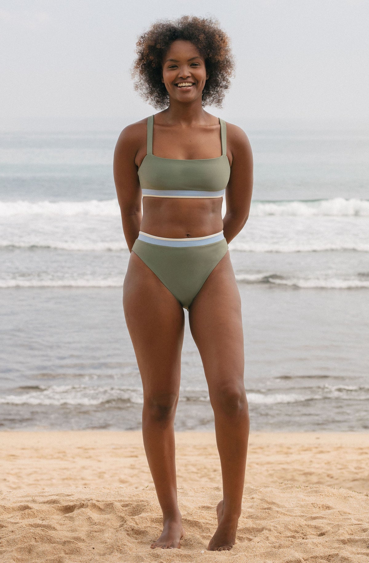 Army store green swimwear