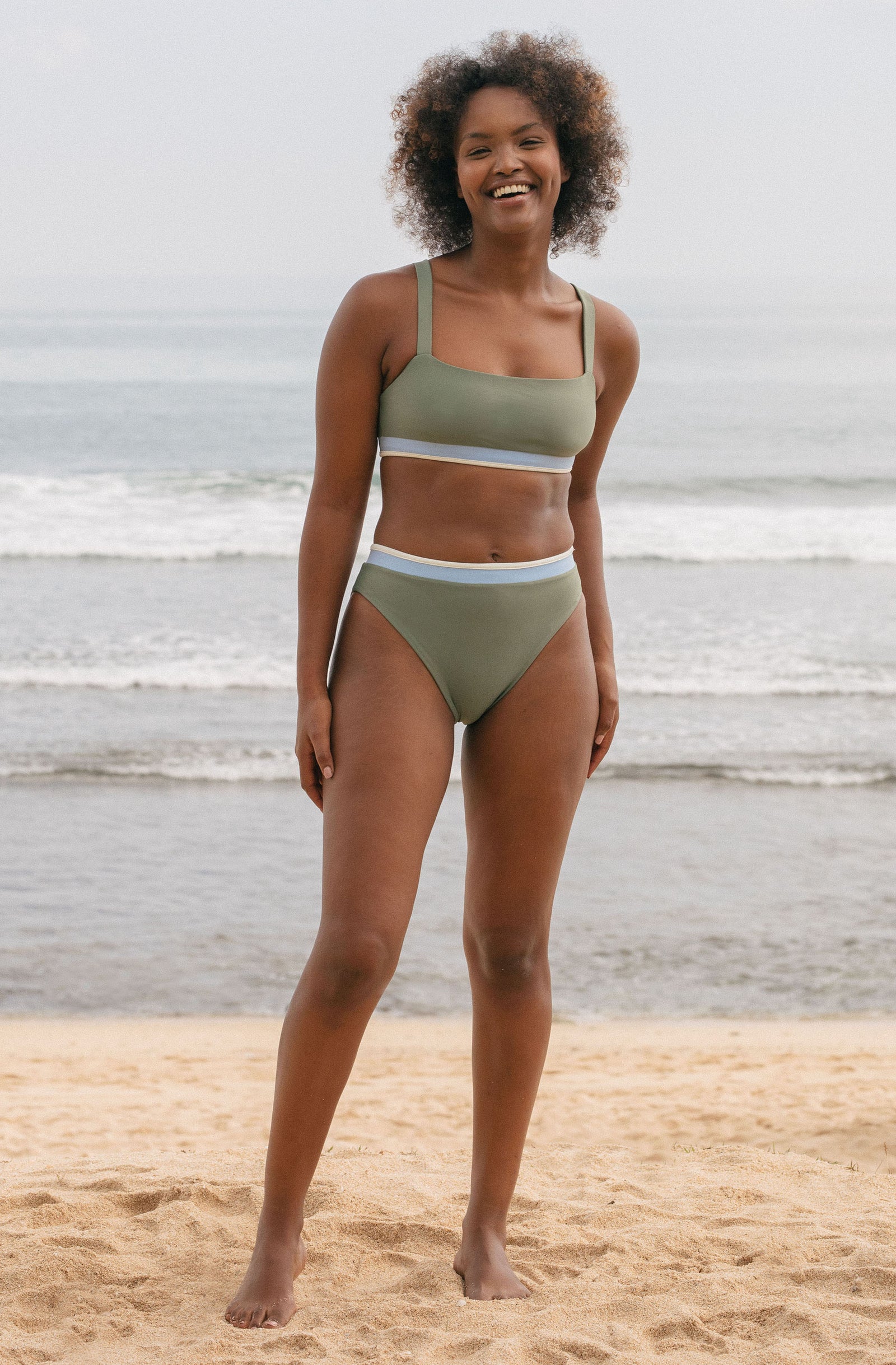 Raw Surf Green Gems Bikini