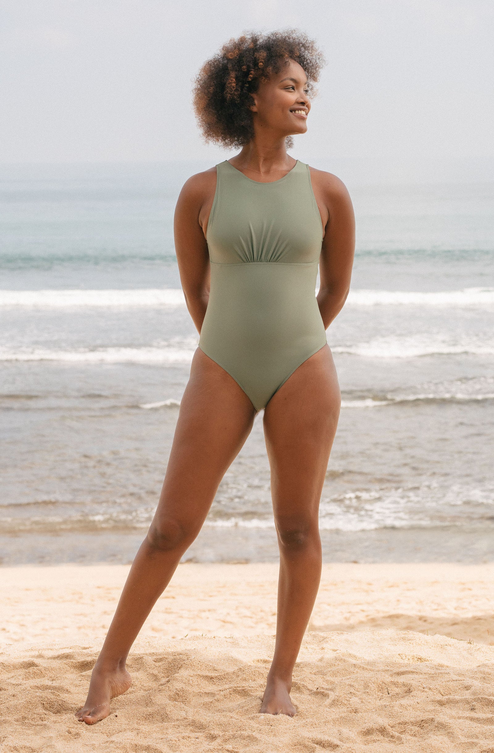 free-est Heidi Surf One-Piece  Long sleeve swimsuit, Classy swimwear, One  piece
